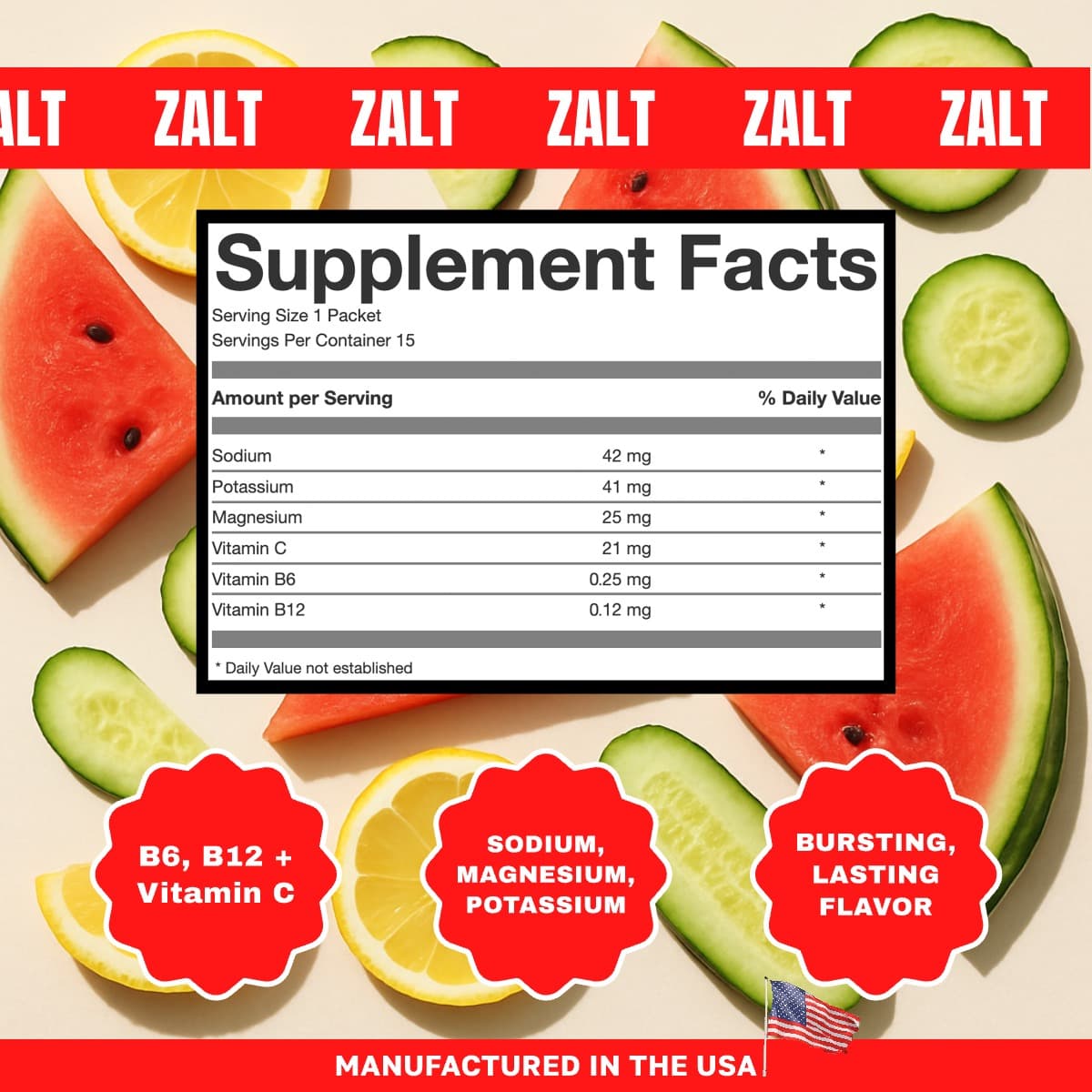 Supplement Facts - Nutrition Information